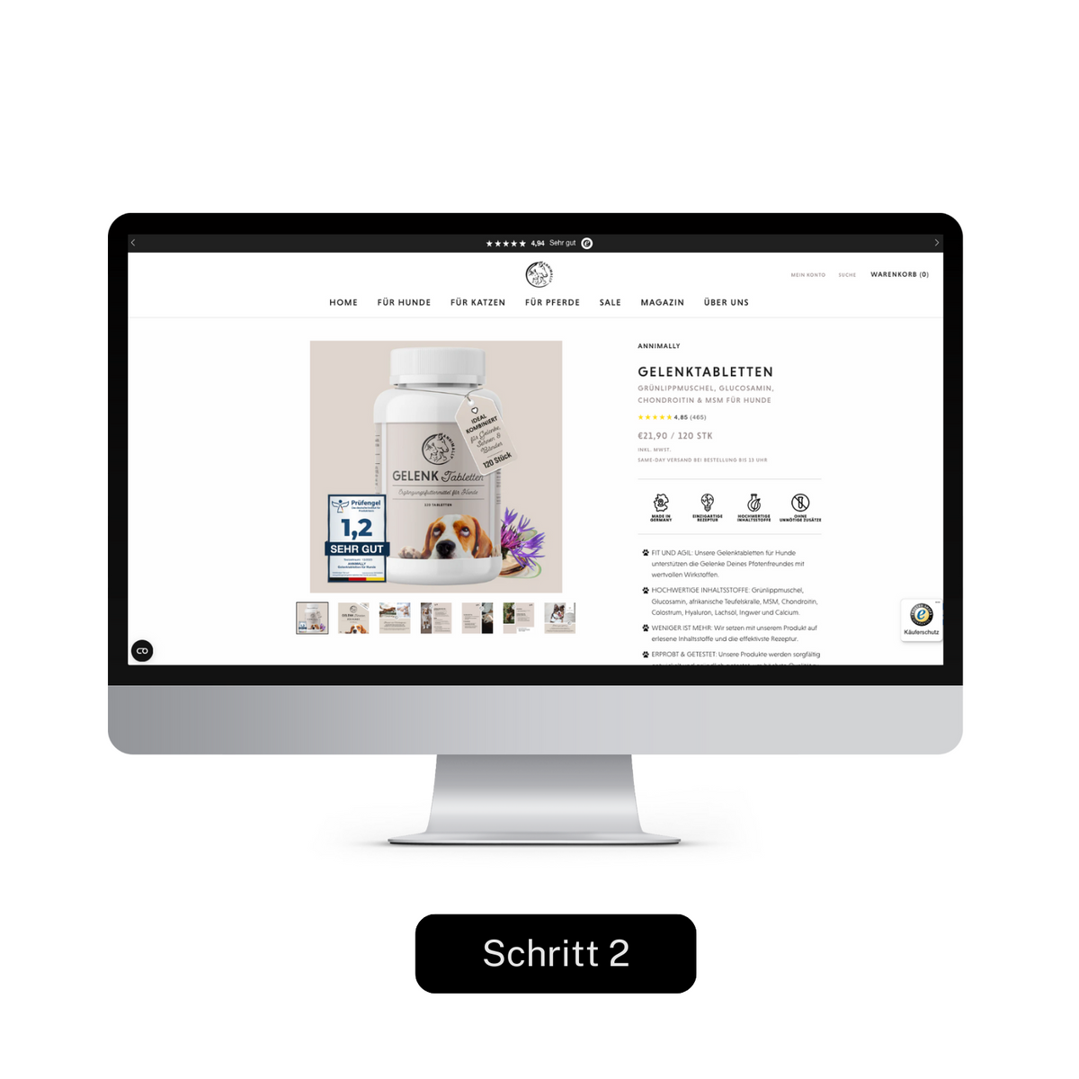 Partnerprogramm Schritt 2 – Produkte empfehlen