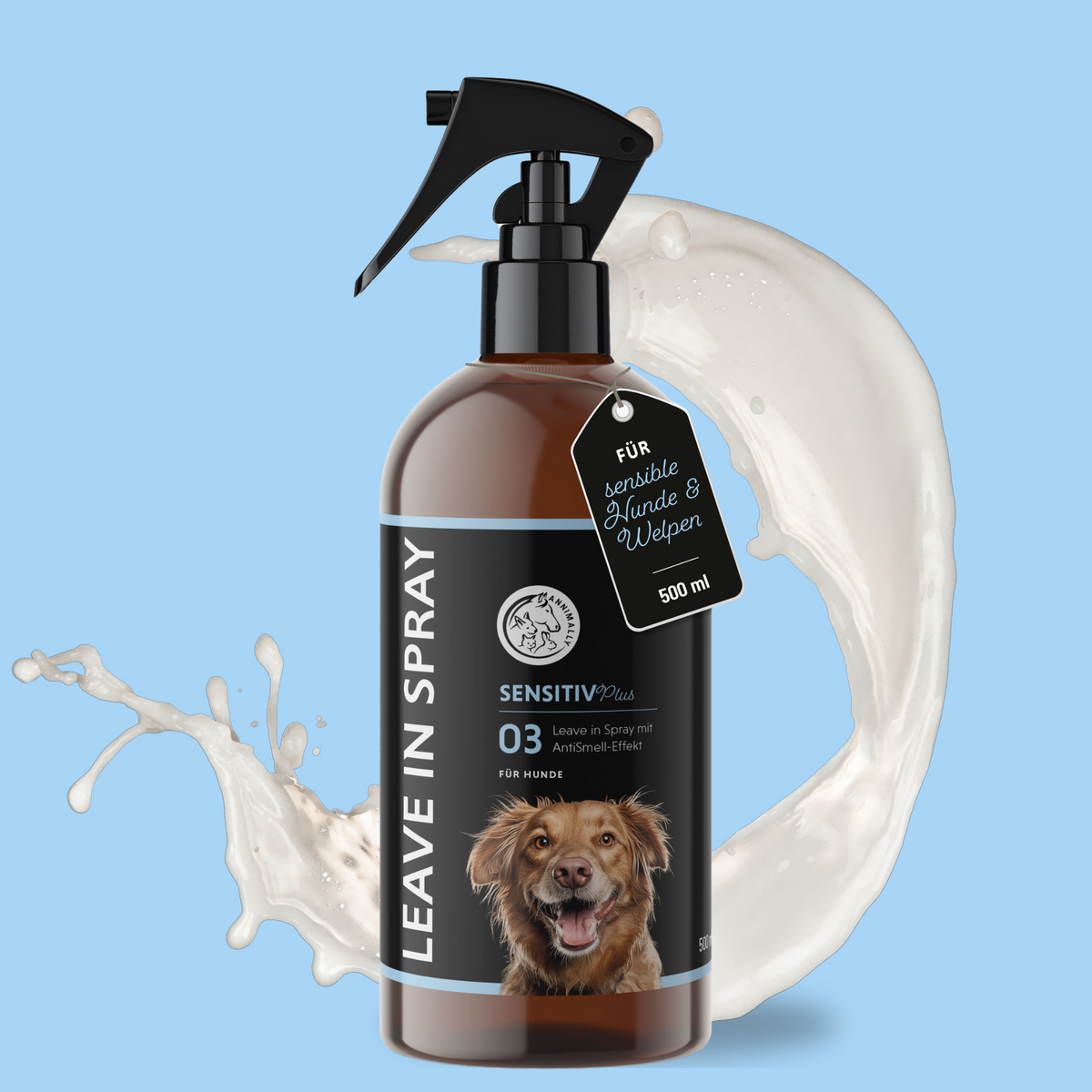 Sensitiv Plus Leave-In Spray für Hunde – Pflegeprodukt für empfindliche Haut | Annimally