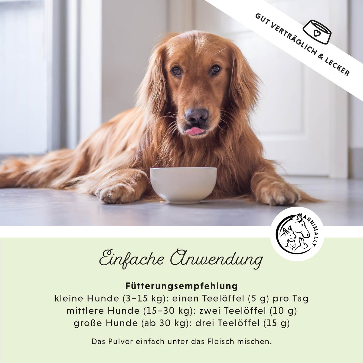 Set mit Futterzusätzen für Hunde & Katzen: Barf-Box XL